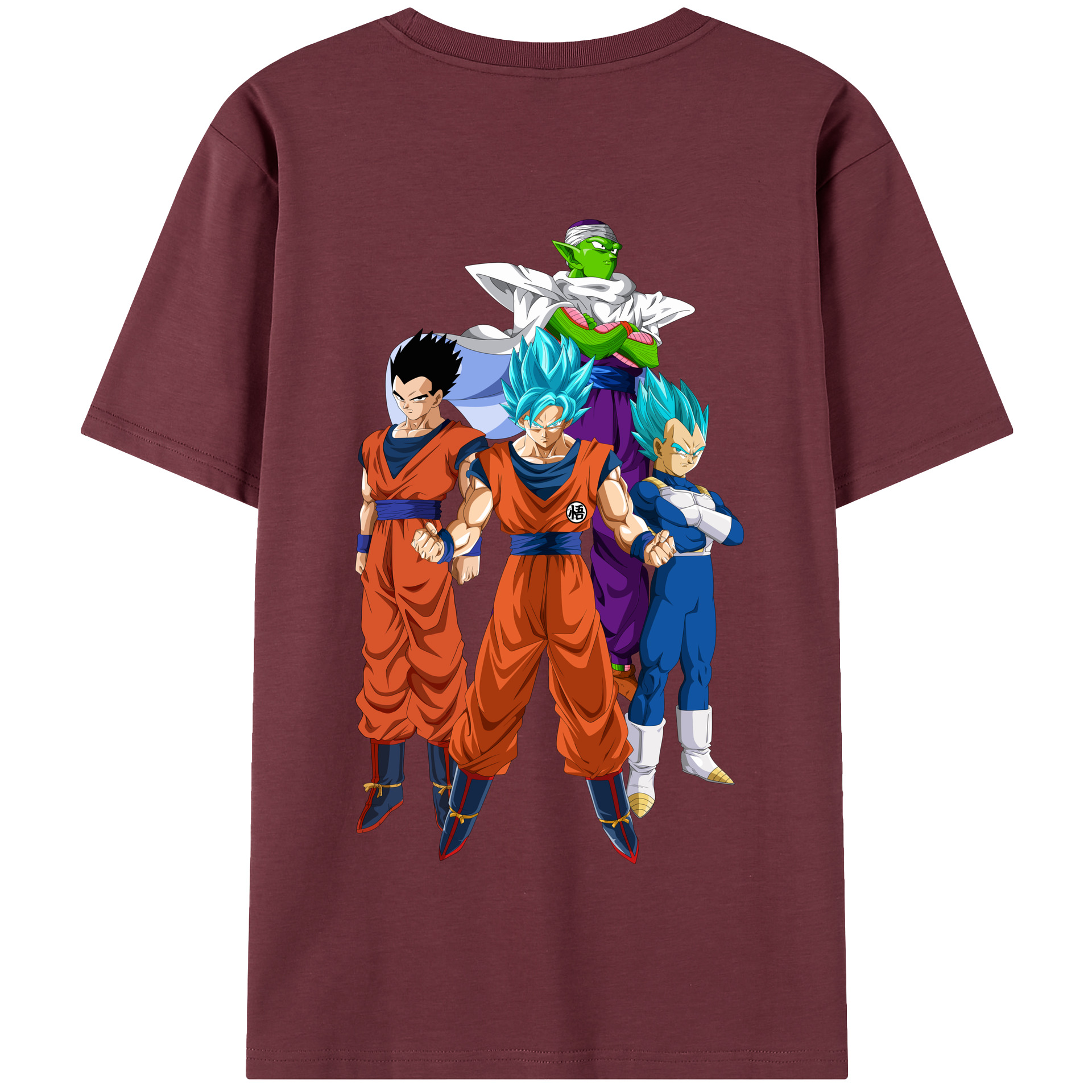 （画像用） ドラゴンボール DRAGON BALL 綿100％半袖Tシャツ（背面プリント）